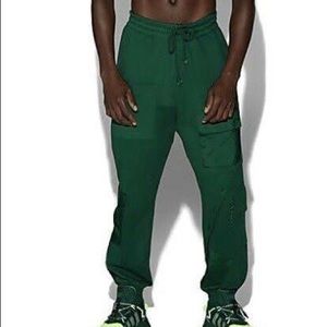Ivy Park x Adidas Green Gender Neutral Sweatpants